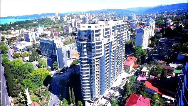 Многоквартирный жилой комплекс элитного класса ЖК Красная площадь г.Сочи смотреть онлайн