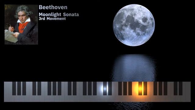 Beethoven 2018: Moonlight Sonata Synthesizer смотреть онлайн