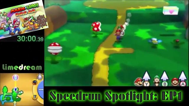 Speedrun Spotlight Episode 1 - Mario & Luigi: Paper Jam by GigaDB смотреть онлайн