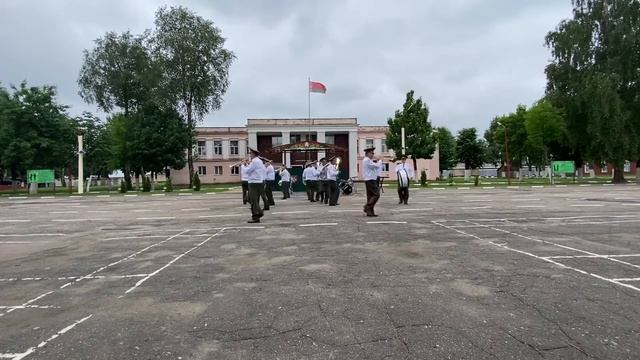 Военный оркестр г. Борисов (1 часть) смотреть онлайн
