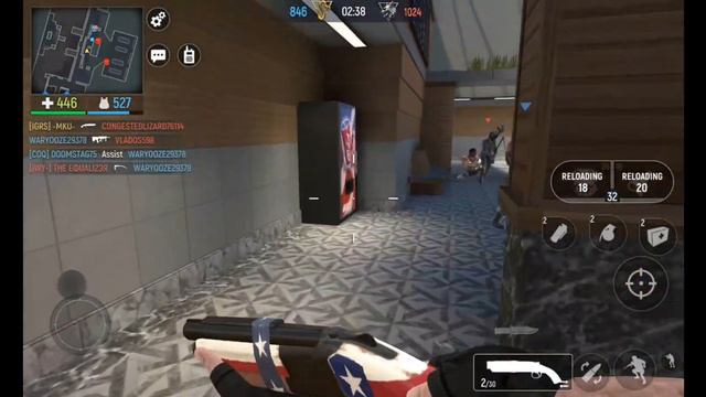 Modern Ops - 2 Vs 2 | Train Station Team DeathMatch 🔥🔥 смотреть онлайн