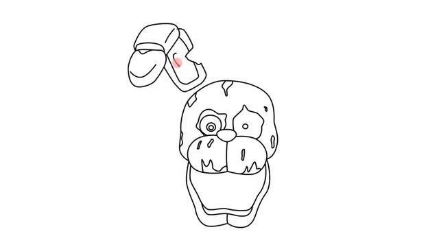 How to draw Nightmare Bonnie FNAF 4 - Как нарисовать кошмарного Бонни смотреть онлайн