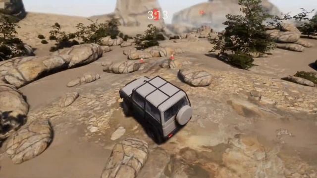 Pure Rock Crawling проходим пятую карту