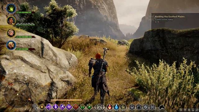 Dragon Age: Inquisition - Gameplay Video 003 - Exploring The Exalted Plains And Skyhold смотреть онлайн
