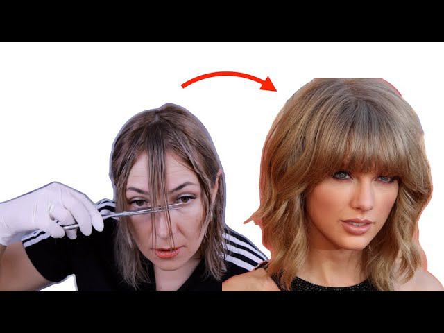 Как сделать стрижку Каре Каскад Шег с челкой самой себе | Стрижки 2024 смотреть онлайн