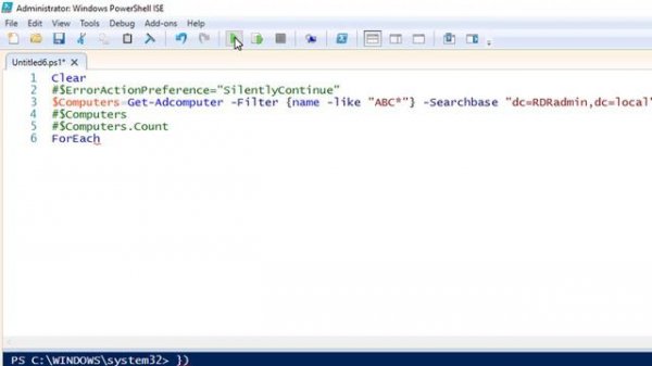 Powershell Basics Episode 1: The Starter Script