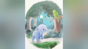 Слоненок который хочет уснуть.  Читаем детям вслух. Аудиосказки перед сном.