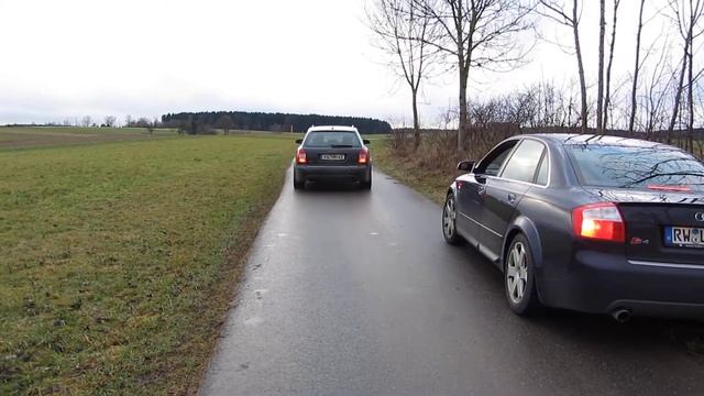 Audi S4 B6 8E 4.2 Quattro PN-Pipes vs. OEM Stock Abgasanlage, Auspuffsound смотреть онлайн