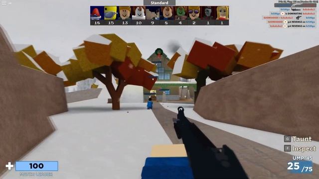 ЗАРУБА В РОБЛОКС АРСЕНАЛ ! ARSENAL Roblox смотреть онлайн