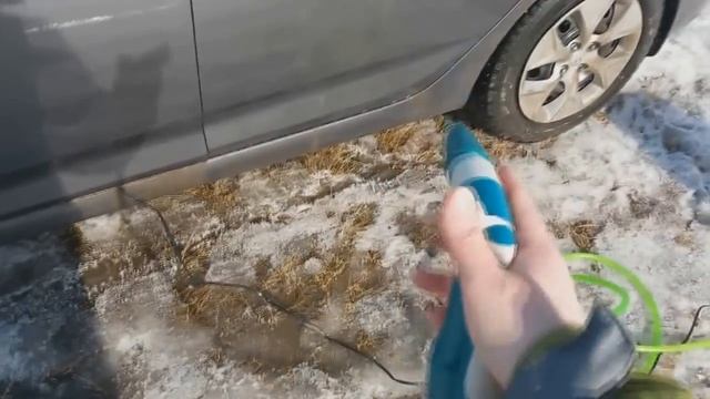 Тестируем авто мойку из пластиковой канистры. смотреть онлайн