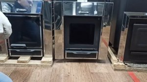 Установка удлинителя топочного тоннеля и смена положения открытия дверки на печи Ермак Премиум