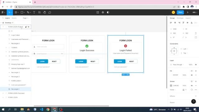 Design Login Form in Figma - Bakoel Pancing Project #1 смотреть онлайн