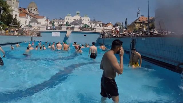 Gellért Baths, Budapest, Hungary смотреть онлайн