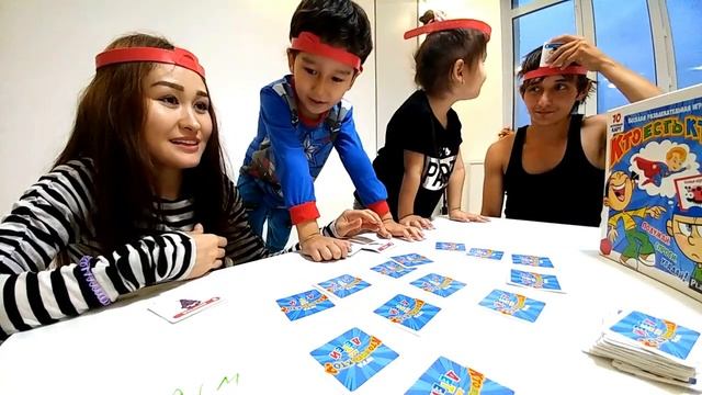 ВАУ!!!! САМЫЙ ВЕСЕЛЫЙ ЧЕЛЛЕНДЖ настольная игра КТО ЕСТЬ КТО ??? смотреть онлайн