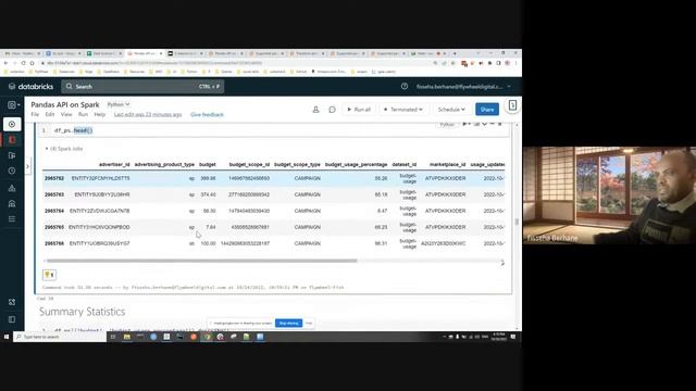 Pandas API on Spark смотреть онлайн
