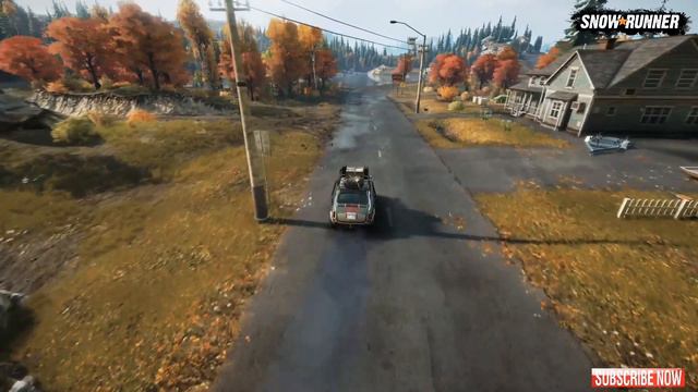 New Russian Gor BY-4 Truck With Mudrunner Sounds In SnowRunner смотреть онлайн