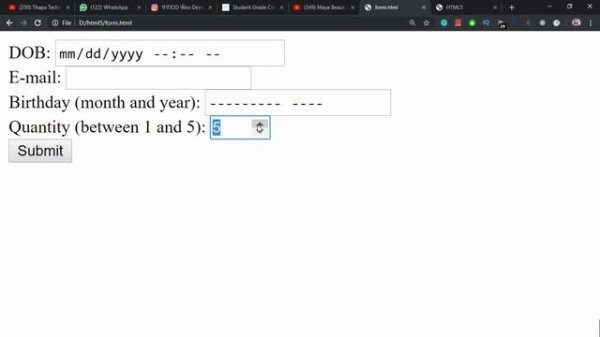 HTML5 Tutorial in One Video in Hindi 2019