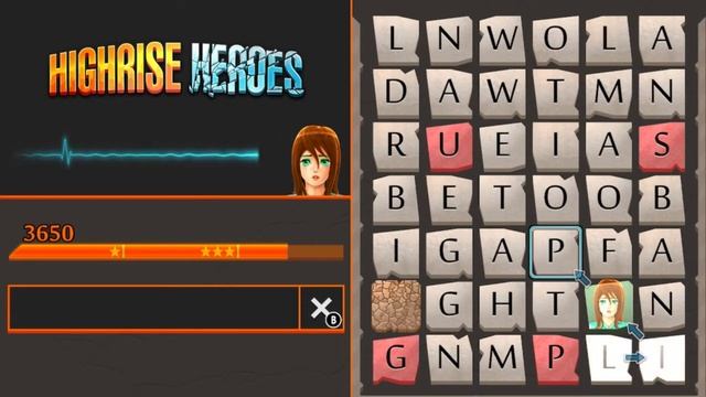 Highrise Heroes: Word Challenge Gameplay on Nintendo Switch [Portable Mode] смотреть онлайн