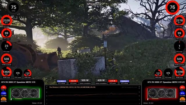 XFX RX 6900 XT Speedster MERC 319 | Undervolted #2