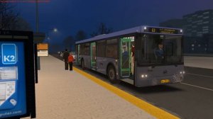 Omsi2,Москва север,Лиаз 5292.22,маршрут 63+звуковой информатор