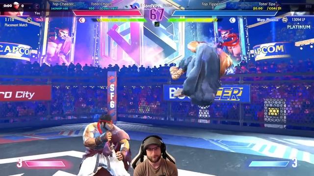 MY RANKED PLACEMENT MATCHES WITH RYU - Street Fighter 6 Beta pt1 смотреть онлайн