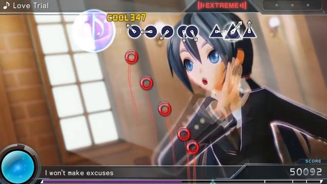 Hatsune Miku: Project DIVA X - "Love Trial" (EXTREME Perfect) смотреть онлайн