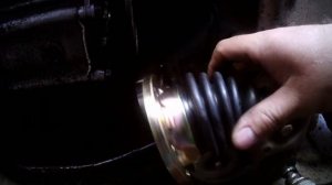 меняем внутренний шрус не снимая привода