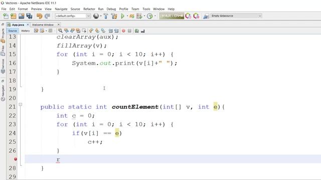 Java cuales Numeros se repiten en un Vector смотреть онлайн
