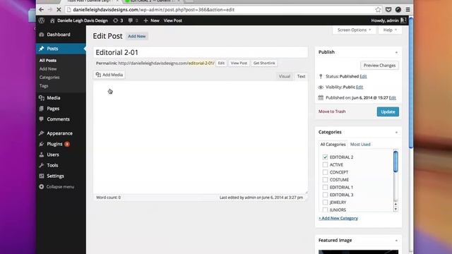 How to edit portfolio items in WordPress / by Cristian Bosch смотреть онлайн