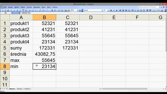 podstawowe funkcje programu Microsoft Office Excel 2003 смотреть онлайн