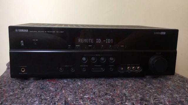 How to reset the Yamaha RX-V367 AV receiver. смотреть онлайн