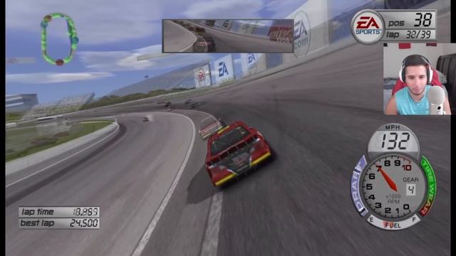 I AM GETTING RAILED? | NASCAR Thunder 2003 Career #2 смотреть онлайн