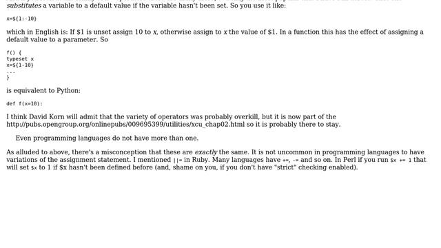 Unix & Linux: Why are there three syntax for setting variables in shell scripts? (2 Solutions!!) смотреть онлайн