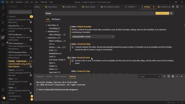Tips - Penggunaan Prettier dalam vscode смотреть онлайн
