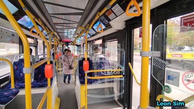 Поездка на троллейбусе «Адмирал» (ПКТС-6281.00) 