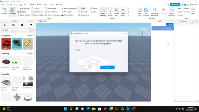 How To Fix Unable To Commit Scripts - Roblox Studio (Collaborative Editing) смотреть онлайн