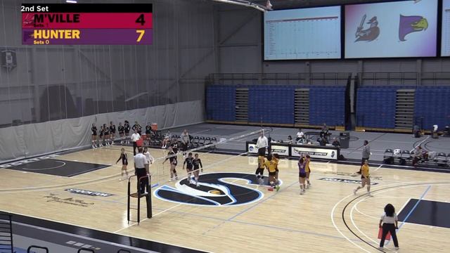Volleyball- Hunter vs. Manhattanville смотреть онлайн