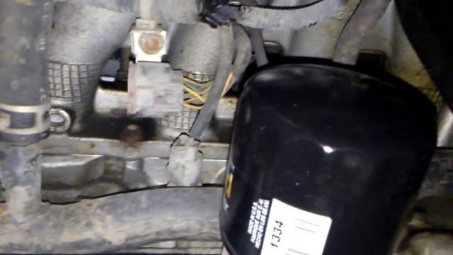 Oil and Oil filter change Honda accord 1999 EX V4 смотреть онлайн