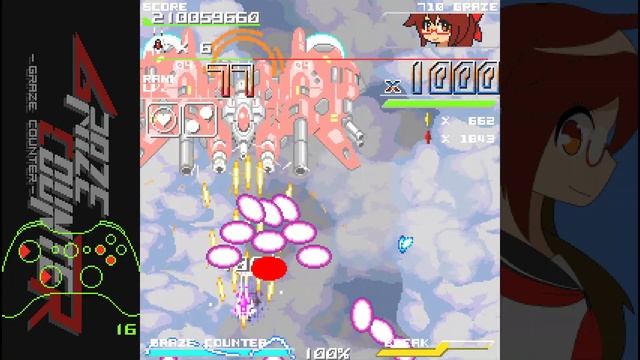 Graze Counter Arcade Mode 1CC смотреть онлайн