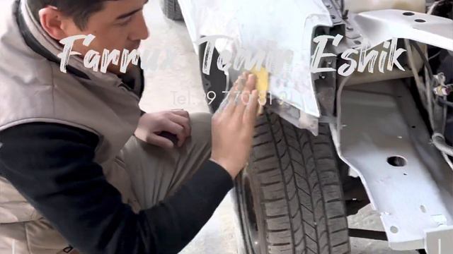 Lada Granta kraskaga tayyorlash jarayoni!!! смотреть онлайн