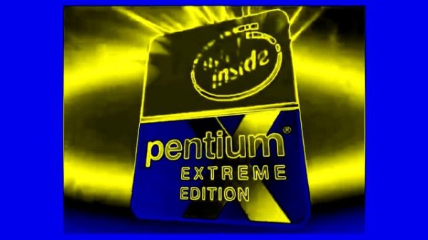 REUPLOAD Intel Logo History in PowerCityNight