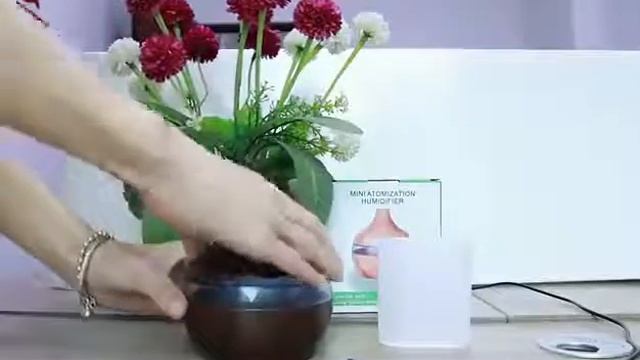 Топ товаров. Аромадиффузор увлажнитель воздуха Mini Atomization Humidifier. смотреть онлайн