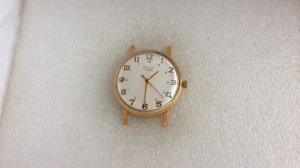 часы Полет СССР 17 камней позолота 2609