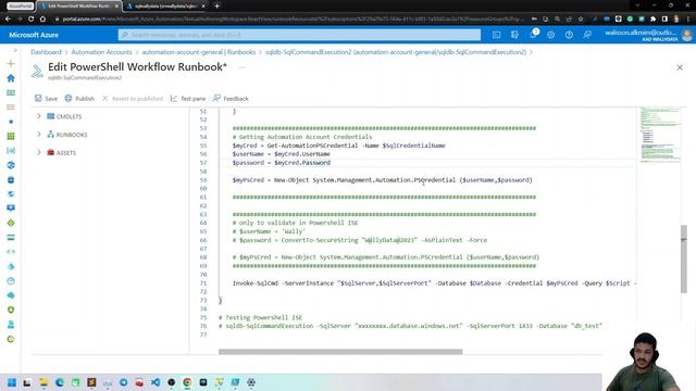 Automatizando Scripts t sql com Azure Automation Account смотреть онлайн