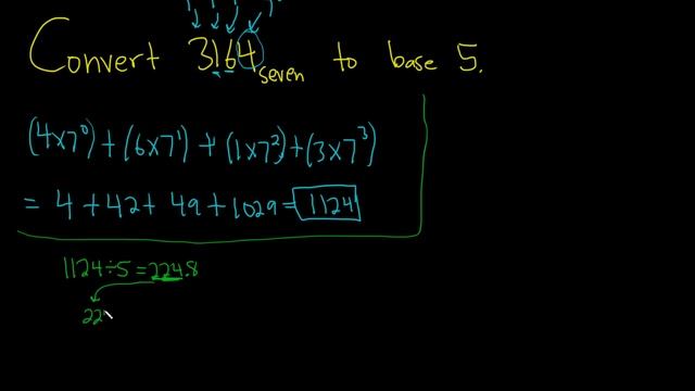 How to Convert from Base Seven to Base Five смотреть онлайн