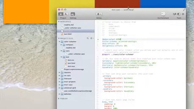 Color schemer смотреть онлайн
