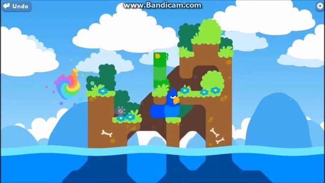 Snakebird Walkthrough - Level 20 смотреть онлайн