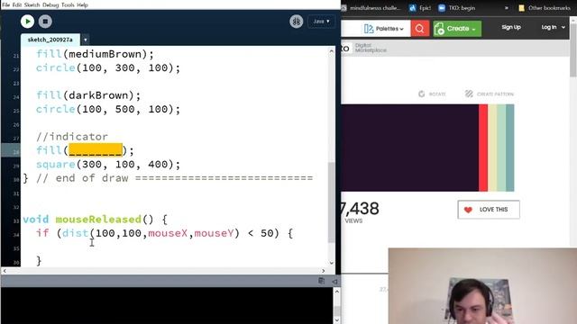 Programming 11 Lesson 4B: Making Circular Clickable Buttons смотреть онлайн