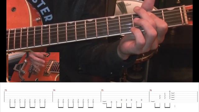 How to play "Rumble In Brighton" - Stray Cats -（タブ譜付） смотреть онлайн
