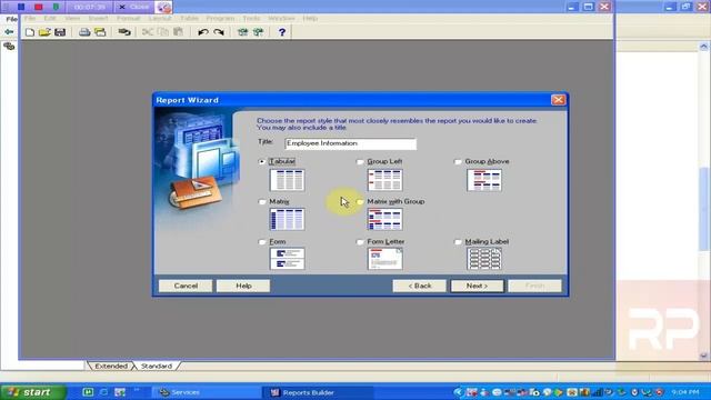 Oracle Reports Builder Tutorials lecture 11 смотреть онлайн